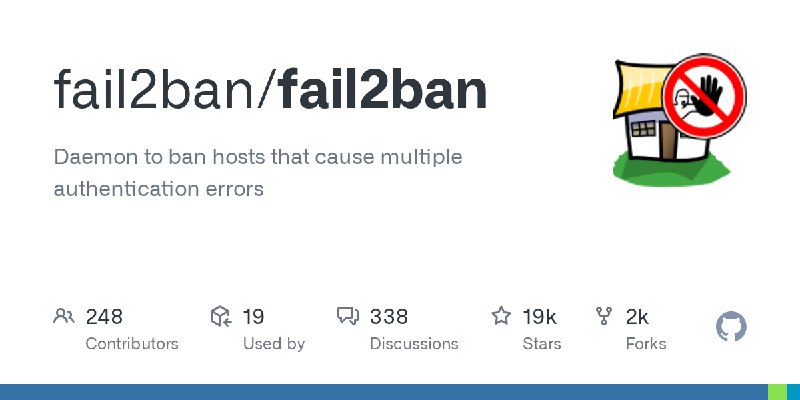 GitHub - fail2ban/fail2ban: Daemon to ban hosts that cause multiple authentication errors