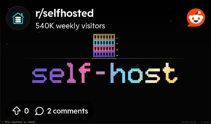 From the selfhosted community on Reddit: A TUI to get into self-hosting