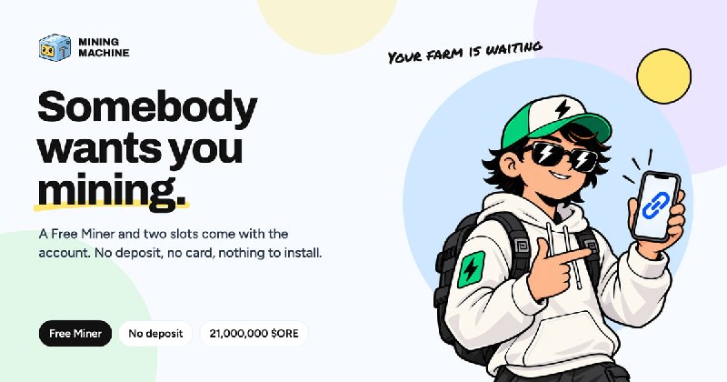 You have been invited to Mining Machine