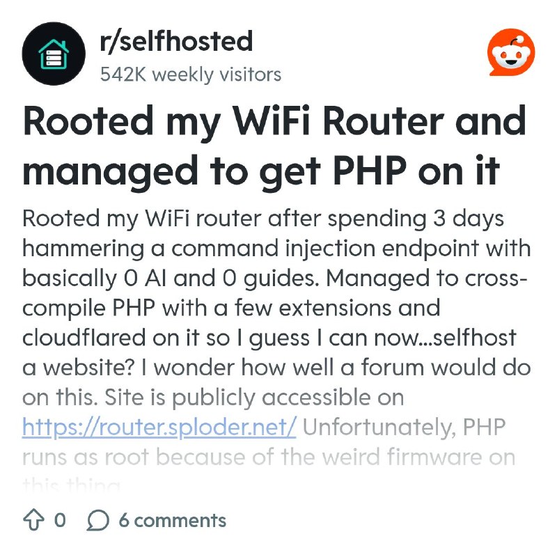 From the selfhosted community on Reddit