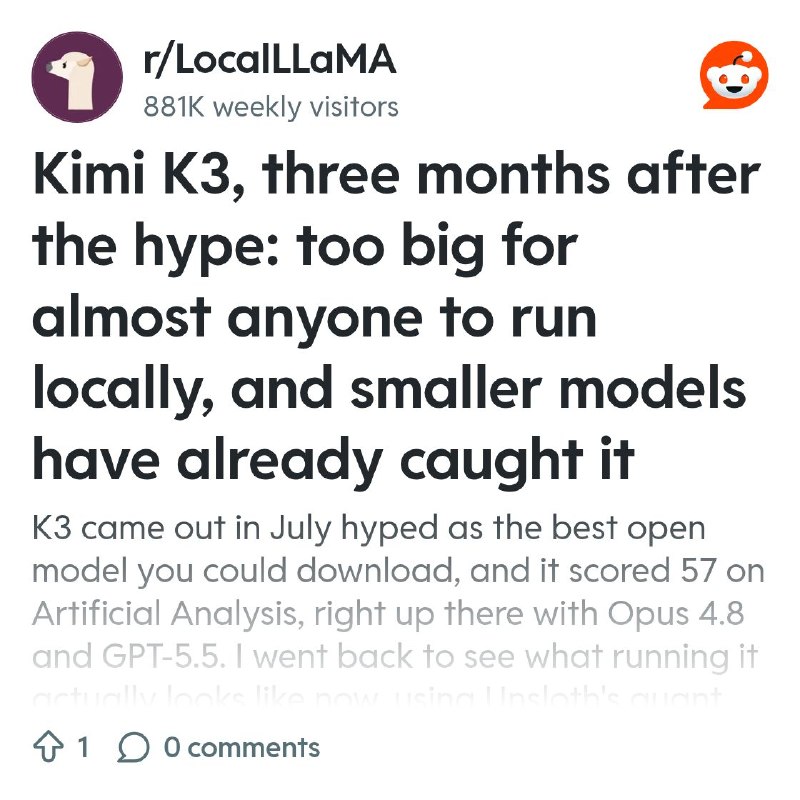 From the LocalLLaMA community on Reddit