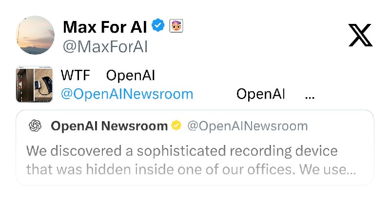 Max For AI (@MaxForAI) on X