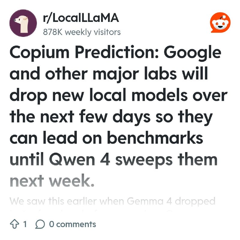 From the LocalLLaMA community on Reddit