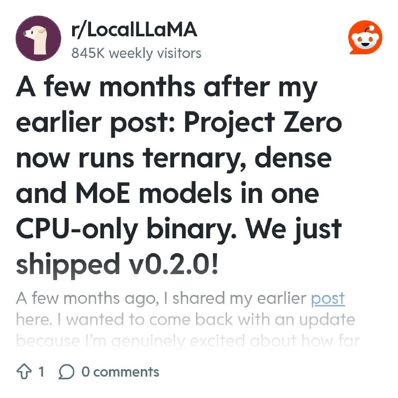 From the LocalLLaMA community on Reddit