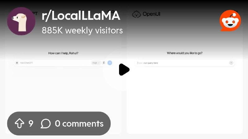 From the LocalLLaMA community on Reddit: chatgpt's new intelligent ui was reverse engineered in less than 24 hours, and apparently…