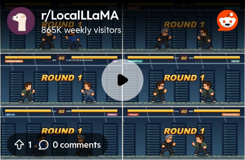 From the LocalLLaMA community on Reddit: JEV arena blog and benchmark