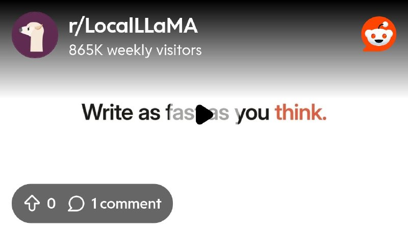 From the LocalLLaMA community on Reddit: I fine-tuned an LLM to clean up transcriptions for my voice-to-text app