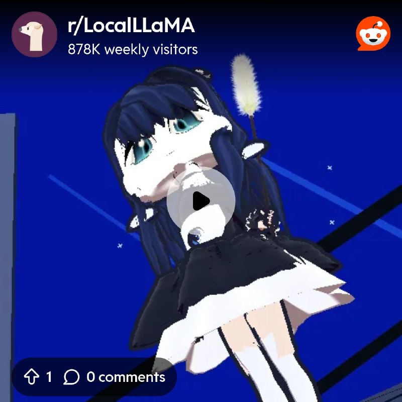 From the LocalLLaMA community on Reddit: Tried to get Qwen 3.8 27b to make the deepseek chibi whale in blender and animate it lol