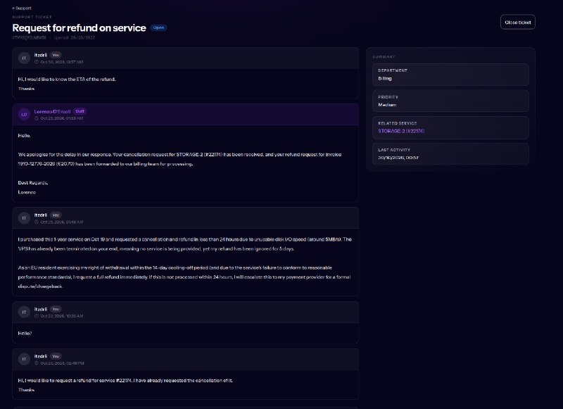 DeluxHost refund not appearing after 5 working days