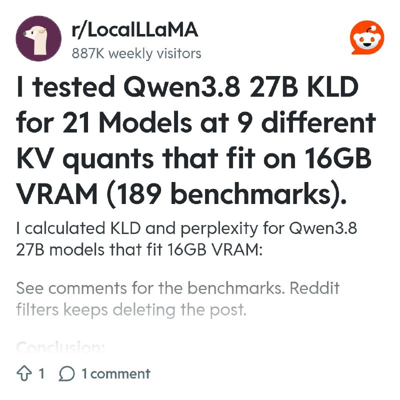 From the LocalLLaMA community on Reddit