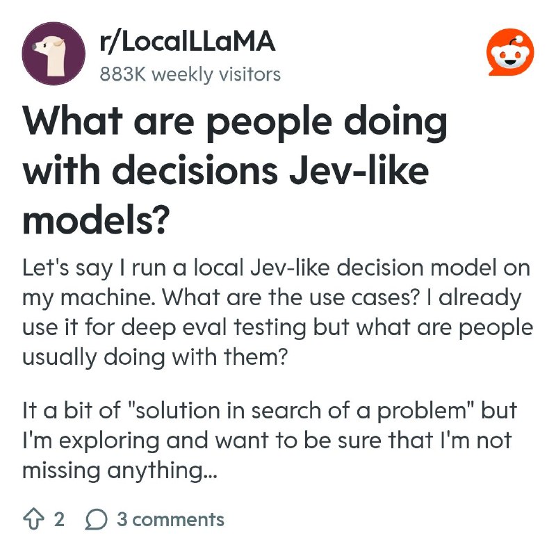 From the LocalLLaMA community on Reddit