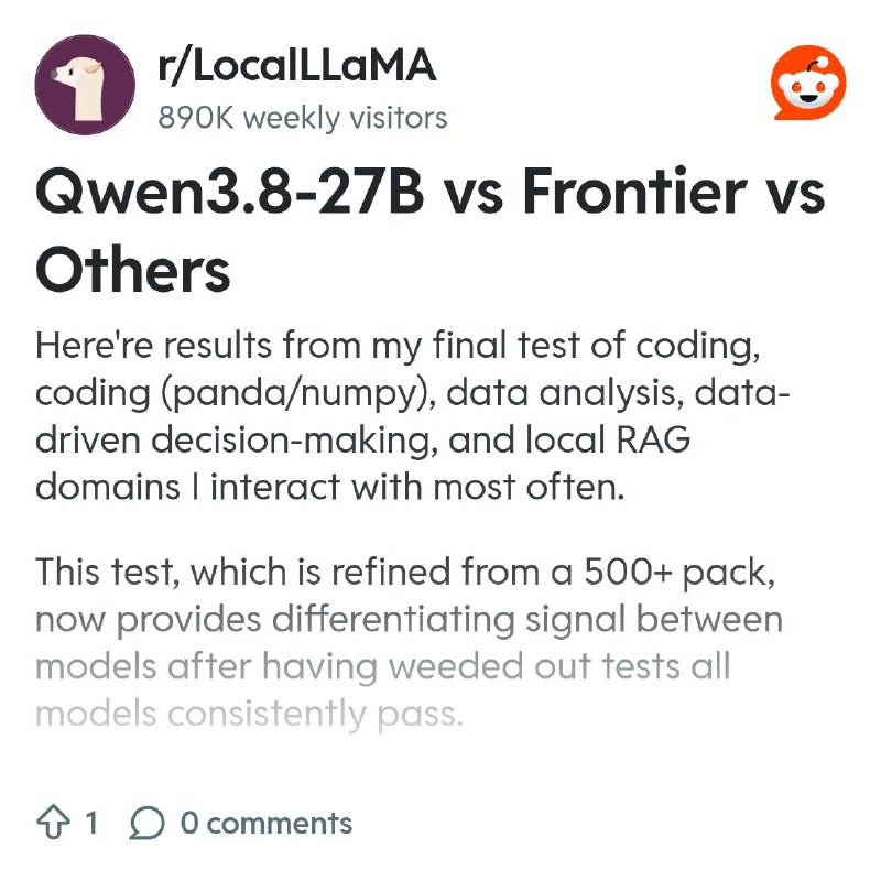 From the LocalLLaMA community on Reddit