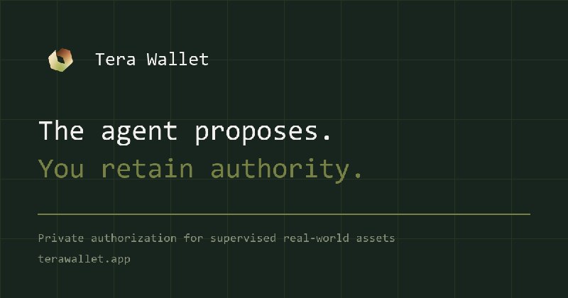 Tera Wallet · Private authorization