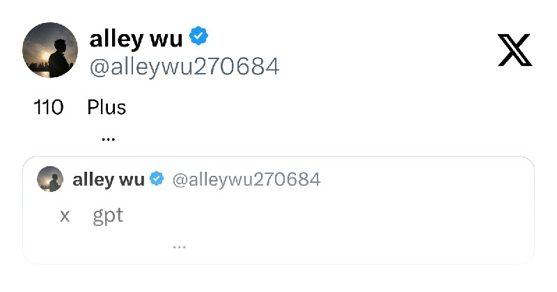 alley wu (@alleywu270684) on X
