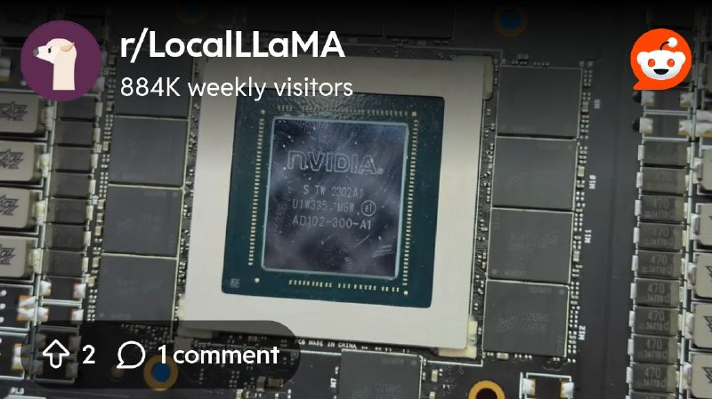 From the LocalLLaMA community on Reddit: Be careful fam - New RTX 4090 fakes hit the market, with GPUs and memory almost indistinguishable…