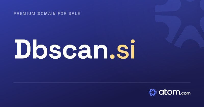 DBScan.Si is for sale at Atom.com!