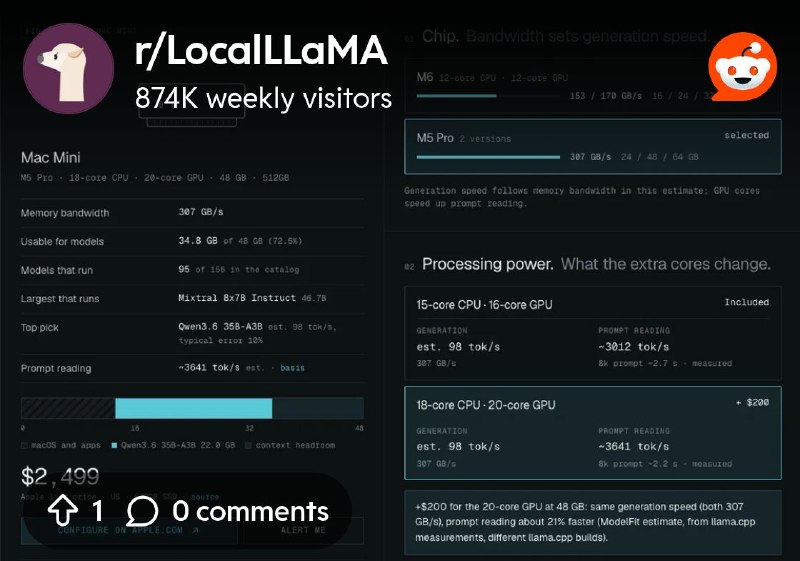 From the LocalLLaMA community on Reddit: I got tired of Apple's configurator, so I built one for local AI