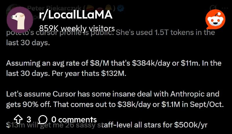 From the LocalLLaMA community on Reddit: I am a King, but local 😂