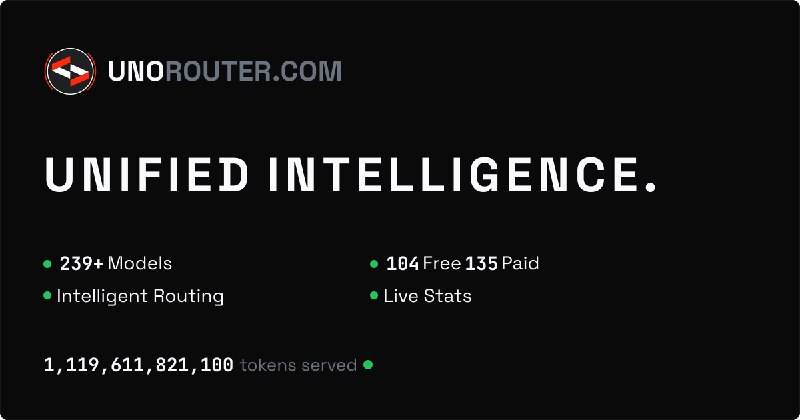 UnoRouter - One Key for Every AI Model