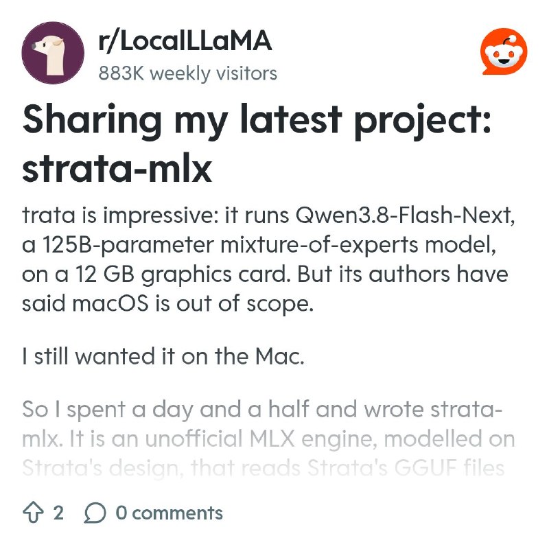 From the LocalLLaMA community on Reddit