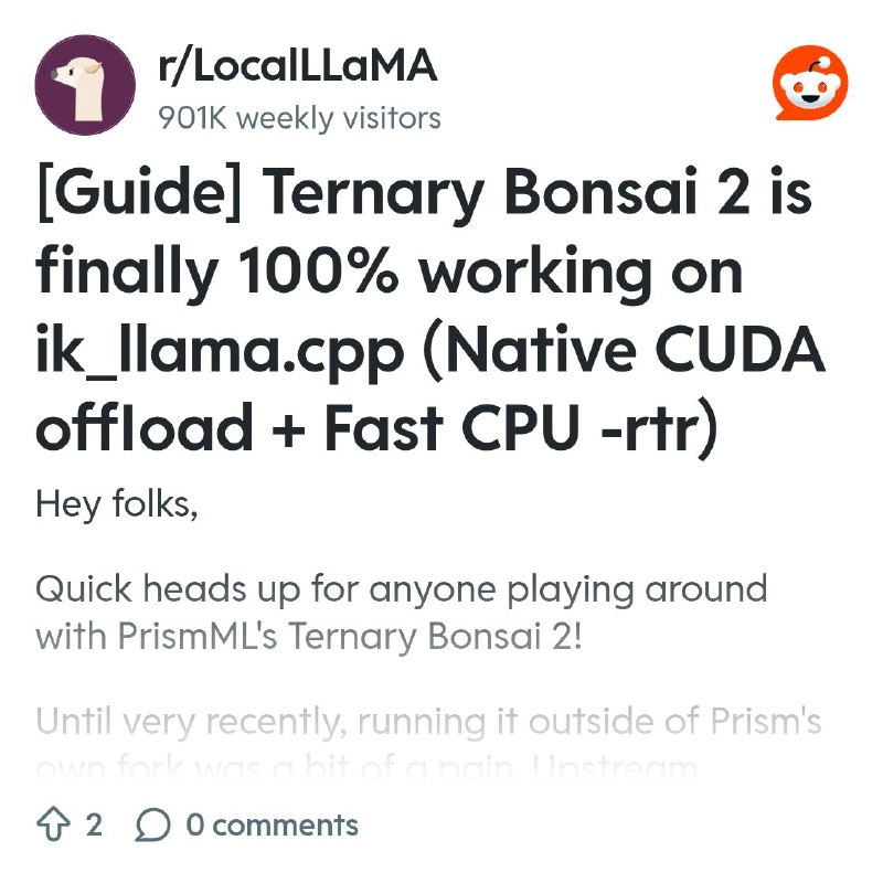 From the LocalLLaMA community on Reddit