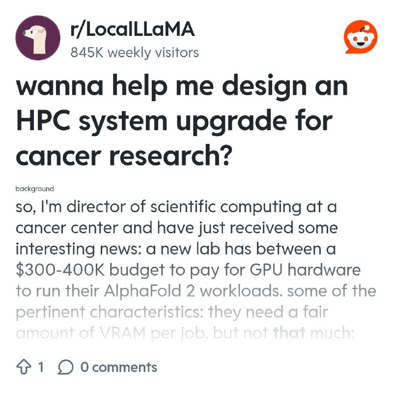 From the LocalLLaMA community on Reddit