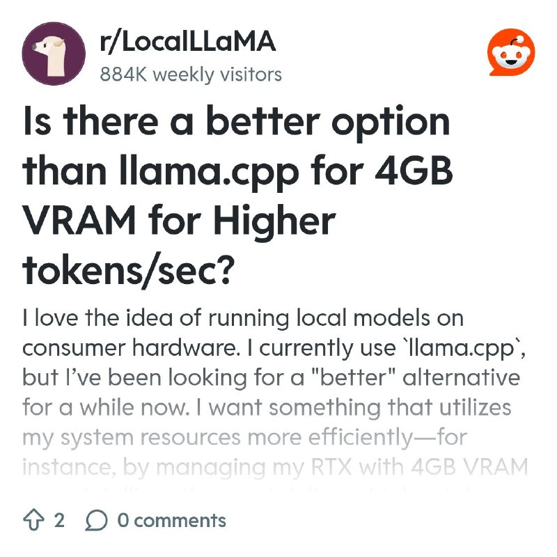 From the LocalLLaMA community on Reddit