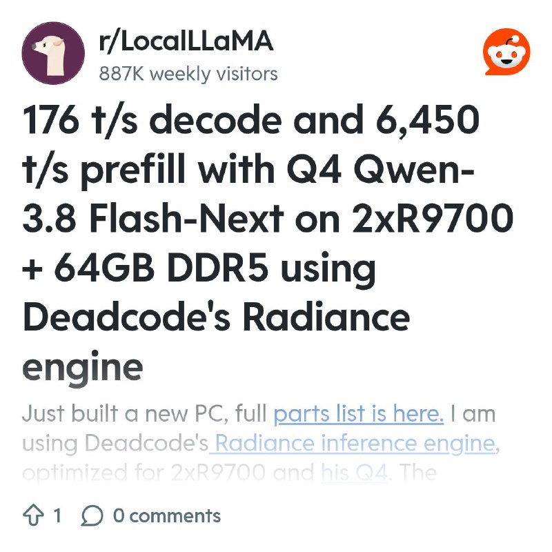 From the LocalLLaMA community on Reddit