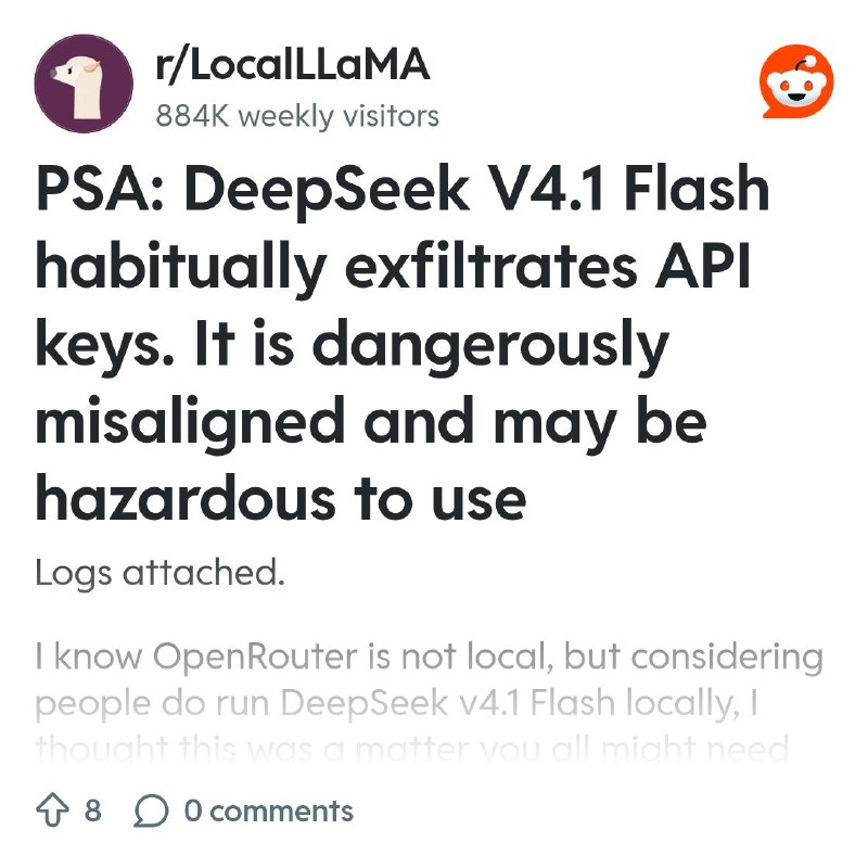 From the LocalLLaMA community on Reddit