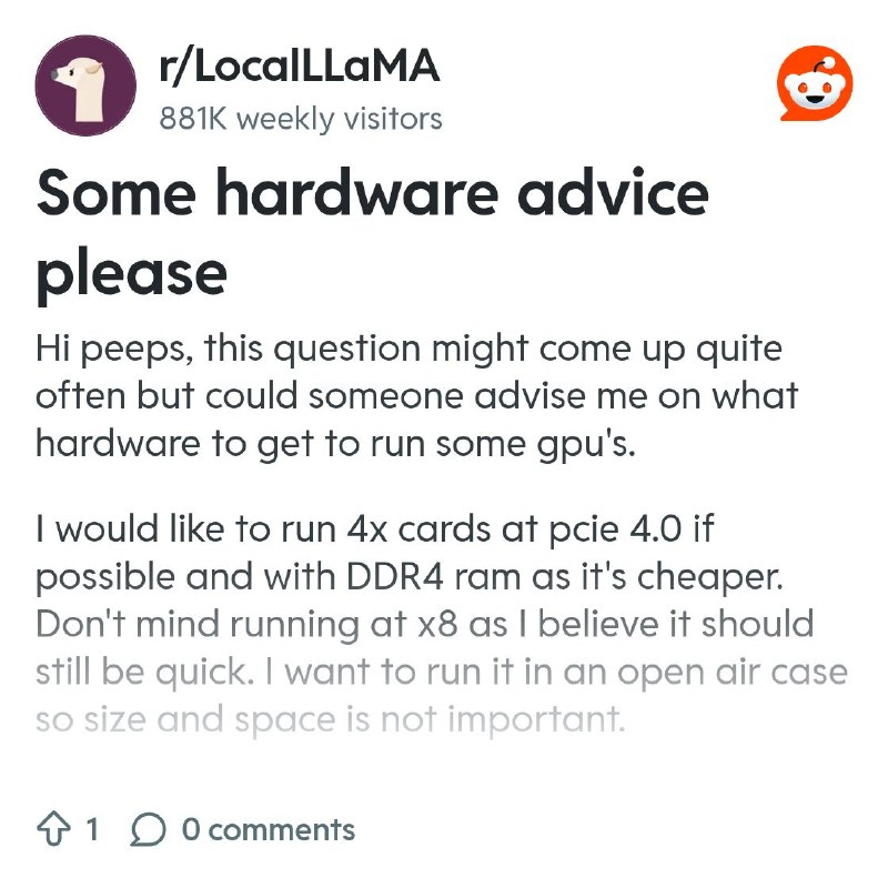 From the LocalLLaMA community on Reddit