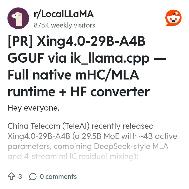 From the LocalLLaMA community on Reddit
