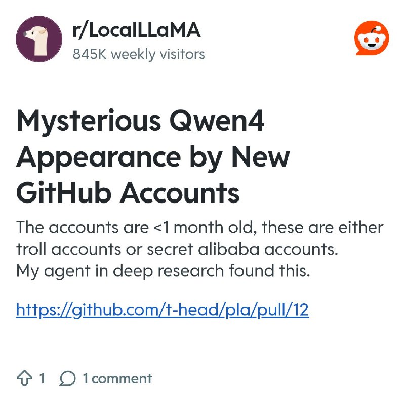 From the LocalLLaMA community on Reddit