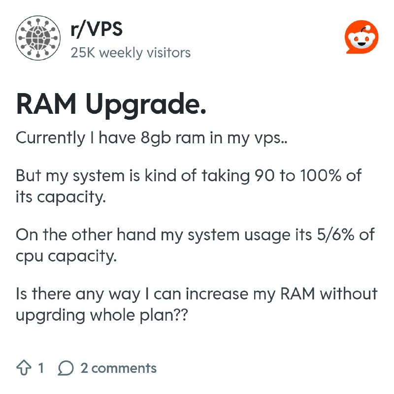 From the VPS community on Reddit