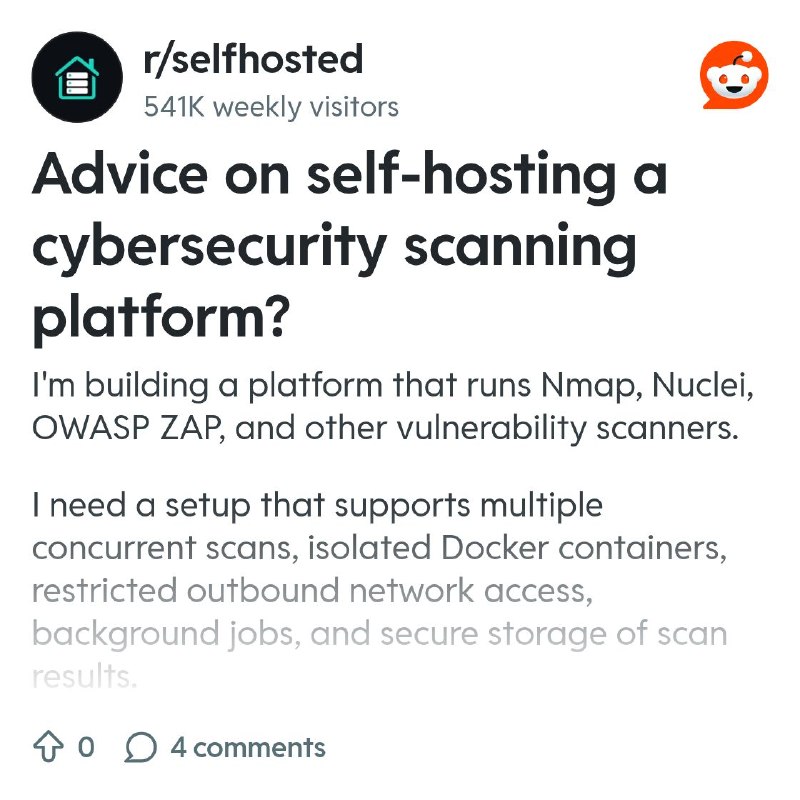 From the selfhosted community on Reddit