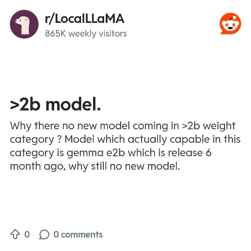 From the LocalLLaMA community on Reddit