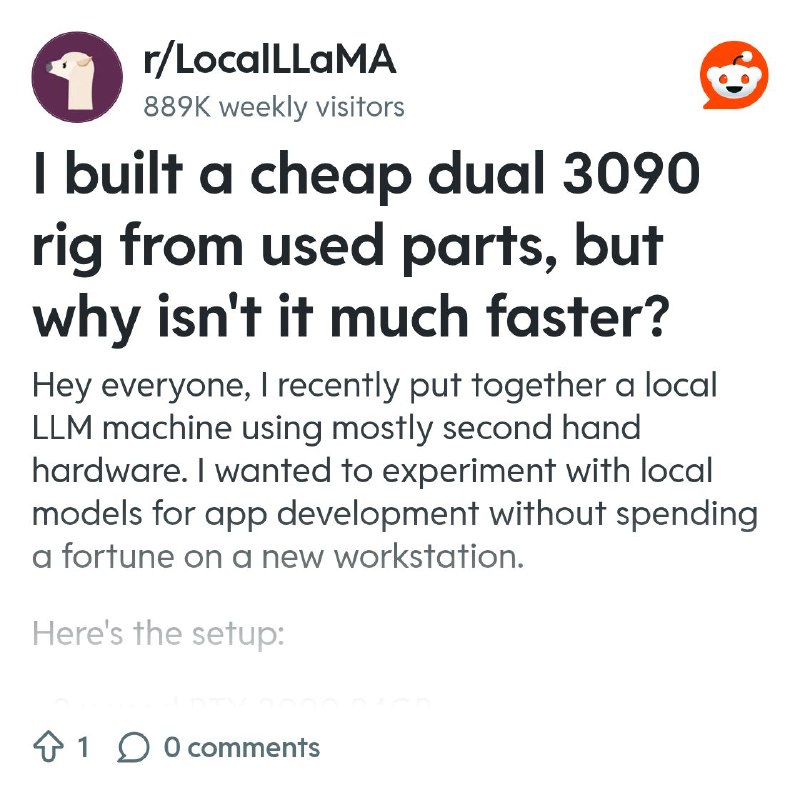 From the LocalLLaMA community on Reddit