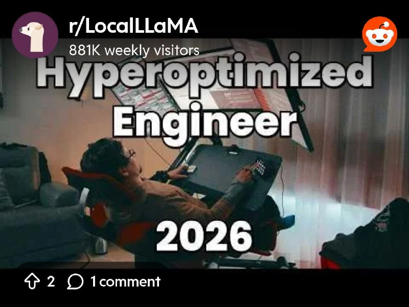 From the LocalLLaMA community on Reddit: It’s funny because it’s true