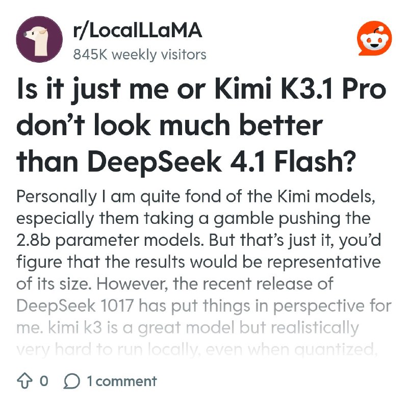 From the LocalLLaMA community on Reddit