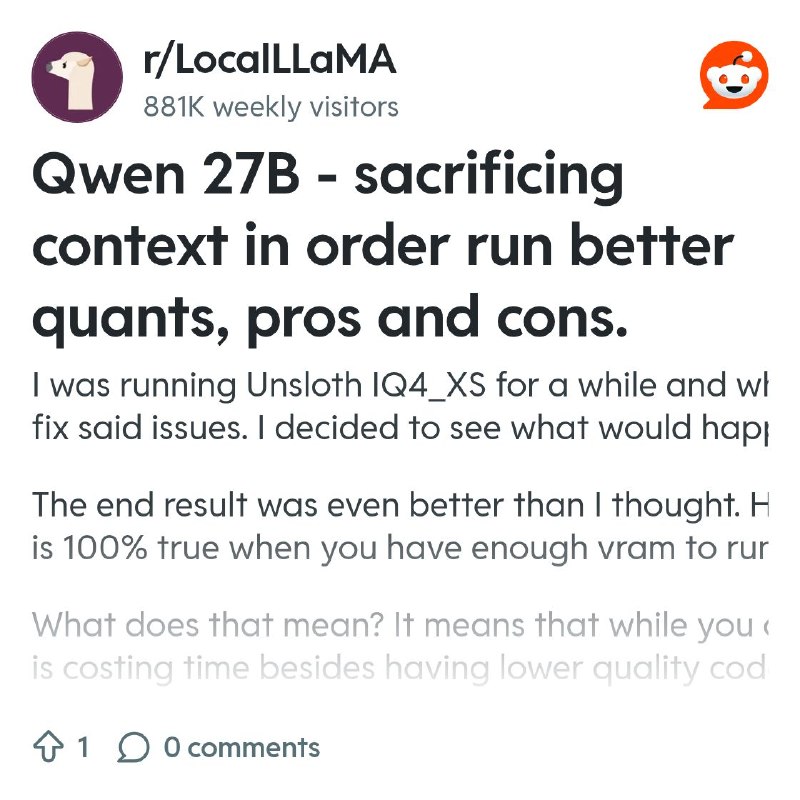 From the LocalLLaMA community on Reddit