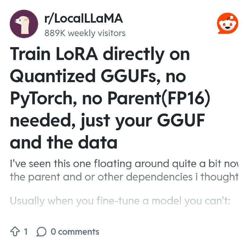 From the LocalLLaMA community on Reddit