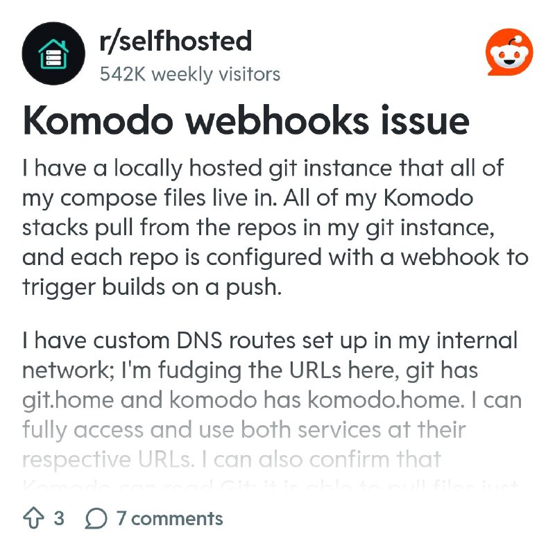 From the selfhosted community on Reddit