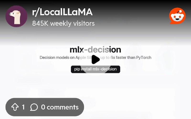 From the LocalLLaMA community on Reddit: Open-source tool to run and fine-tune the new decision models (Clef, pplx-decider, d3…
