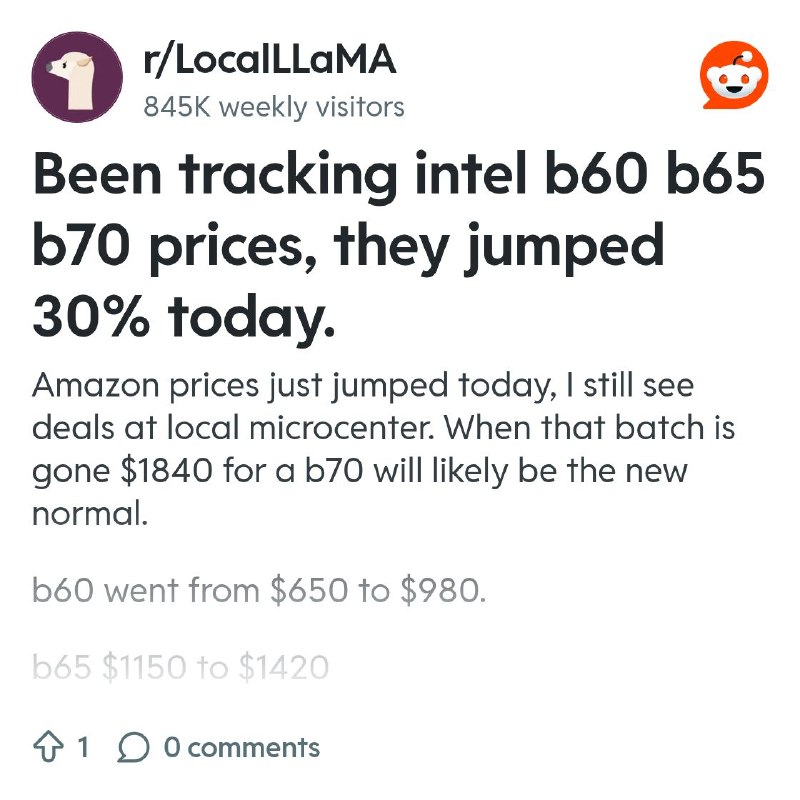 From the LocalLLaMA community on Reddit