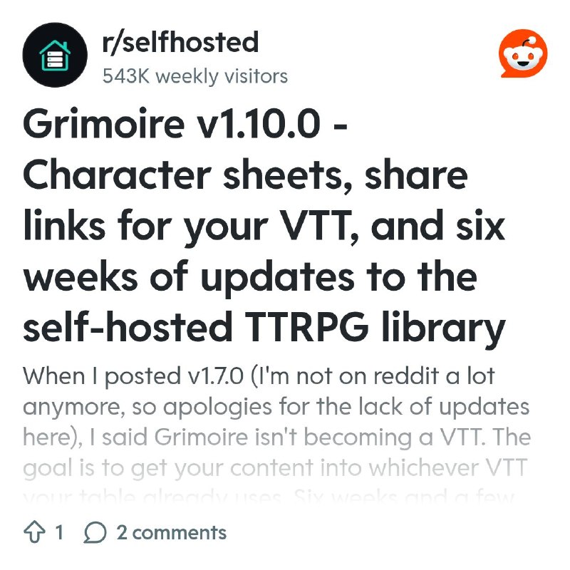From the selfhosted community on Reddit