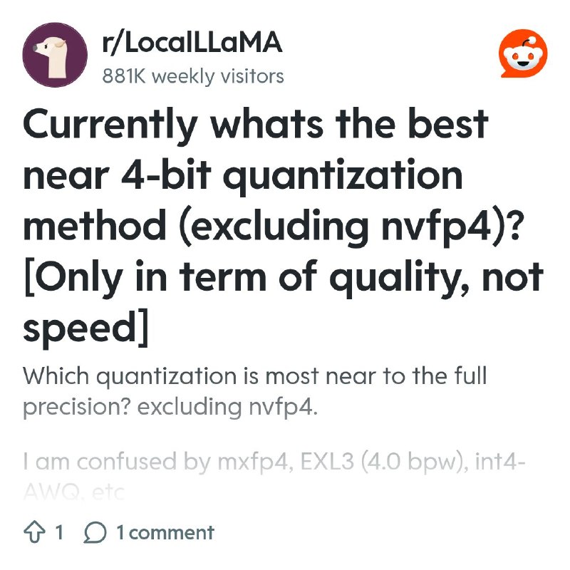 From the LocalLLaMA community on Reddit