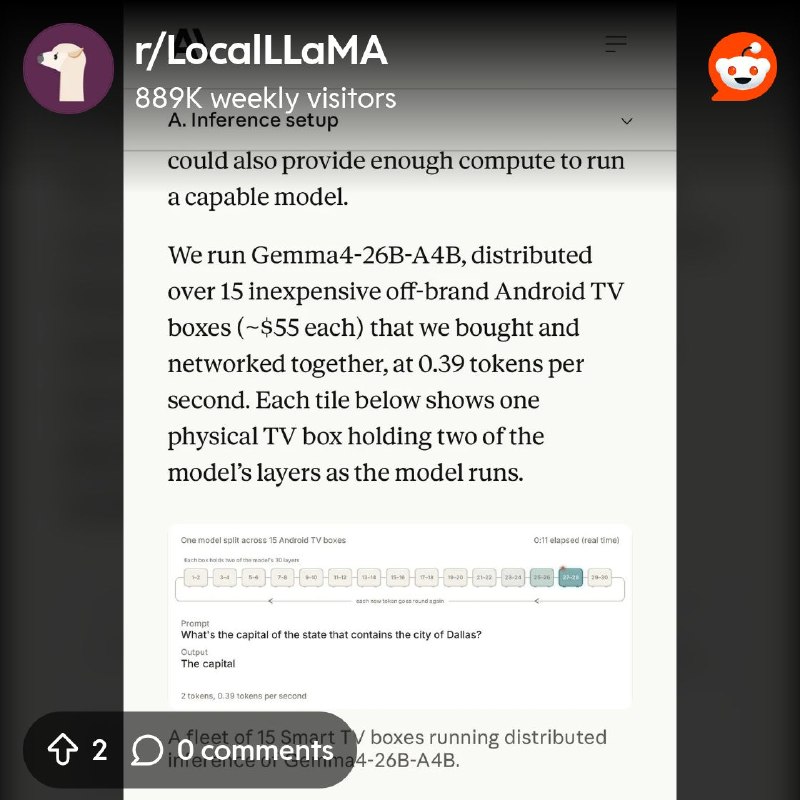 From the LocalLLaMA community on Reddit: Is everyone in here buying up smart TVs now?