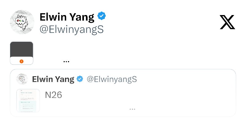 Elwin Yang (@ElwinyangS) on X