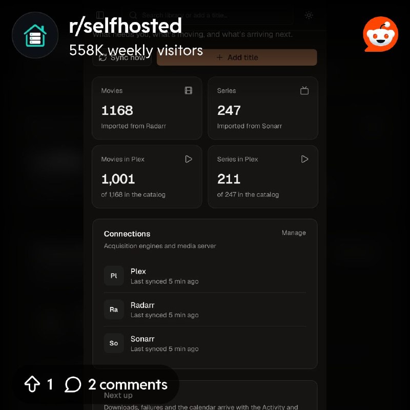 From the selfhosted community on Reddit: My Personal Media Suite