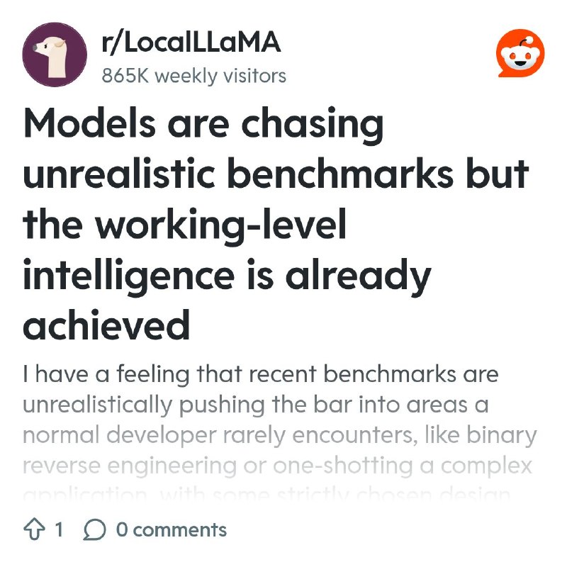 From the LocalLLaMA community on Reddit