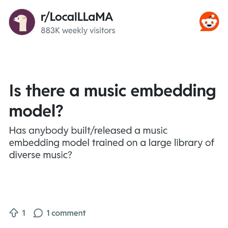 From the LocalLLaMA community on Reddit
